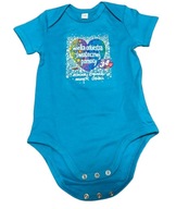 Niebieskie body dziecięce - 12/18m - 34. Finał - Edycja Limitowana