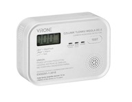 Czujka tlenku węgla Virone DC-6 | czujnik CO z wyświetlaczem | 10 lat życia