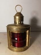 LAMPA SYGNAŁOWA LEWA BURTOWA JACHT KUTER RETRO ORGINAŁ PORT