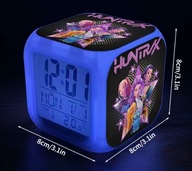 Budzik Kpop Anime Lowczyni Demonow zegar LED, prezent dla dziecka s1