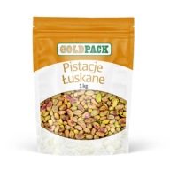 GOLDPACK Pistacje Łuskane 1 kg