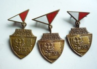 Komitet Frontu Jedności Narodu OKFJN Odz Tysiąclecia Państwa Polskiego 3szt