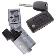 STACYJKA ZAPŁONOWA KPL + 2 kluczyki 1 POD PILOT do PEUGEOT 307 POLIFT 2005-