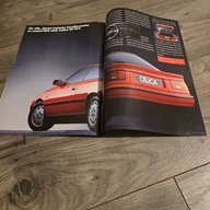 Toyota 1990 Celica V Camry Carina prospekt folder katalog broszura