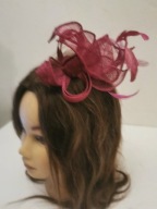 FASCYNATOR KAPELUSZ ANGIELSKI STROIK ASCOT KOKARDA