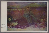 Kossak J. ok.1912r Klęska nad Berezyną odwrót Napoleona Rosja 1812r 104W