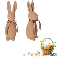 ZAJĄC ZAJĄCZEK WIELKANOCNY DUŻY FIGURKA OZDOBA STOJACY SWIATECZNY 41CM