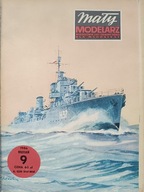 Mały Modelarz 9/1986 niszczyciel ORP Garland