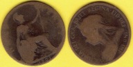 Wielka Brytania Half Penny 1901 r.