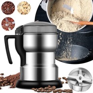 MŁYNEK DO KAWY ZE STALI NIERDZEWNEJ 400W DO ZIÓŁ MŁYNEK DO ZIAREN ORZECHÓW