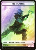 Karta Magic: The Gathering Kor Warrior // Plant Token ZNR *Foil*