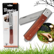 NÓŻ OGRODOWY SKŁADANY DO ROŚLIN GAŁĘZI LASU UNIWERSALNY SURVIVAL MYŚLIWSKI