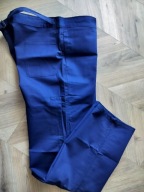 Spodnie męskie Sanfor 64 masywna bawełna niebieskie 6XL pas126