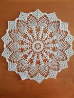 SERWETA SERWETKA SZYDEŁKOWA Z KORDONKA /RĘKODZIEŁO ROBÓTKI RĘCZNE SZYDEŁKO