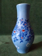 Ręcznie malowany porcelanowy wazon PRL Wawel / Kwiatogal