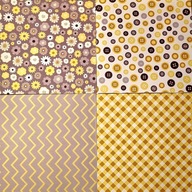 Wyprzedaż zestaw 50 szt papierów do scrapbookingu 20x20