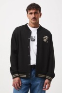 MEDICINE rozpinana bluza interlock z aplikacją regular fit XL