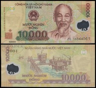 BNA - WIETNAM 10000 Dong 2015 ZE 15 544561 # P119i # POLIMER # VF