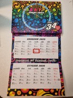 Kalendarz ścienny WOŚP