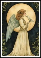 A2 PLAKAT OBRAZ ANIOŁ, PLAKAT Z ANIOŁEM, ANIELSKIE SKRZYDŁA, ANIELICA NR 42