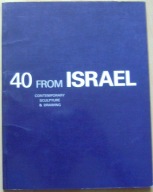40 FROM ISRAEL CONTEMPORARY SCULPTURE & DRAWING -katalog wystawy 1990 rok