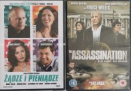 ASSASSINATION + ŻĄDZE I PIENIĄDZE Bruce Willis (2xDVD - folia)