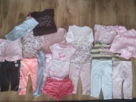 Zestaw ubranek r 74 dla dziewczynki