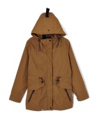 Kurtka Z Kapturem Wiosna Jesień Przeciwdeszczowa Khujo Felina |R. XL