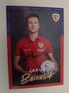 Karta klubowa autograf Piast Gliwice Banasik 22/23