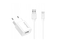 ŁADOWARKA SIECIOWA NAFUMI 1xUSB+KABEL MICRO USB