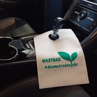 samochodowy śmietnik z kieszenią gadżet eko auto kosz na śmieci