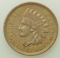 USA - 1 cent 1904 - Indian Head #1