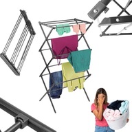 SUSZARKA TELESKOPOWA NA PRANIE STOJĄCA SKŁADANA PIONOWA WOLNOSTOJĄCA