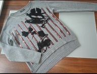 Max Mara kobiecy sweterek wełna/kaszmir 38