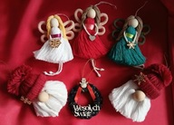 Zestaw świąteczny makrama