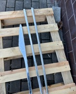 Listwy drzwi bocznych Renault Clio 4 IV 2012+ chrom