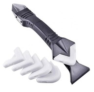 Skrobak szpachelka do kleju silikonu ostrze 45 mm gładzenie fug 5 końcówek