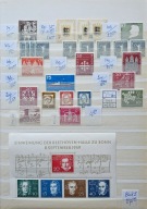 Klaser ze Znaczkami Niemcy DR BRD DDR Berlin Deutsche Bundespost Indonezja