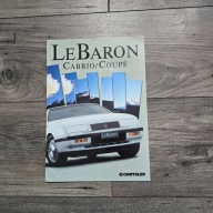Chrysler LeBaron Cabrio LeBaron Coupe 1989 europa