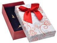 NOWE pudełko na komplet biżuterii z motywem w diamenty