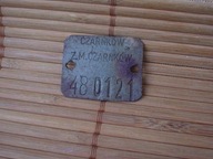 tabliczka numerowana -Czarnków