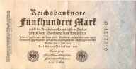500 Marek 1922 O42 Weimar II WYDANIE