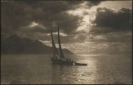 Barque du Leman - Jullien Freres Phot. Editeurs, Geneve 1910