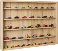 Witryna odcienie brązu matowe 60 x 80 x 9,5 cm Inter Link