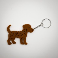 Breloczek piesek druk 3d