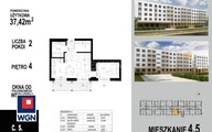 Mieszkanie, Głogów, Głogowski, 37 m²