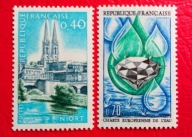 FRANCJA 1966 katedra + 1 czyste**