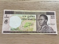 Kongo - 100 makuta - 1967 - rzadki
