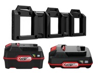 Potrójny uchwyt na baterie Parkside 18V 20V / Druk 3D