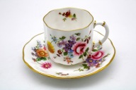 ZESTAW KAWA - HERBATA PORCELANA ROYAL CROWN DERBY - ANGLIA